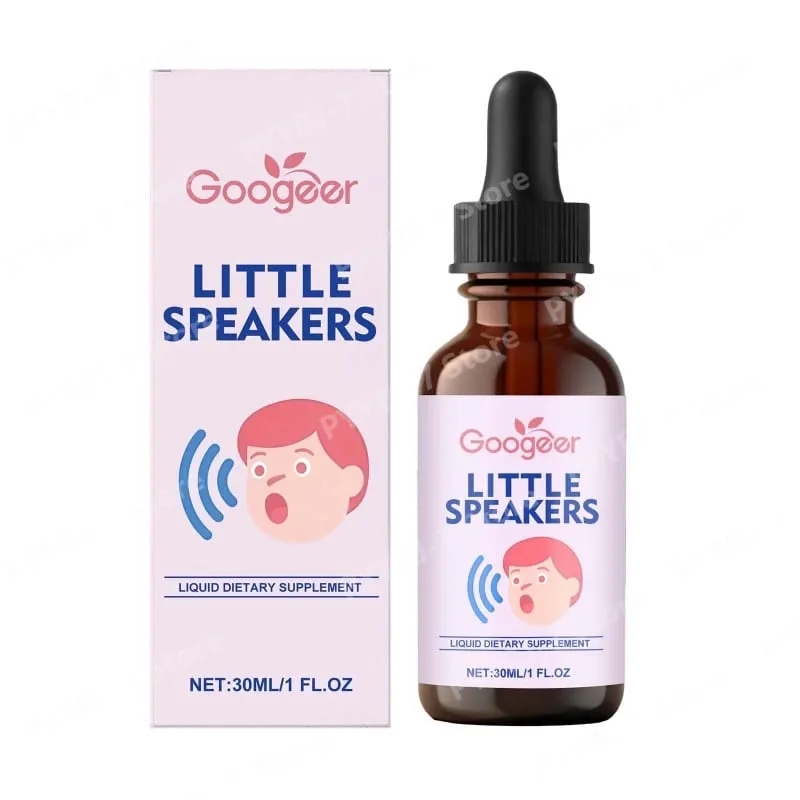Little Speakers Liquid Drops Συμπλήρωμα για Παιδιά Καθημερινή Ομιλία Υποστήριξη Γλώσσας Ευεξίας Βιταμίνες και Μέταλλα Φυσικά Συστατικά