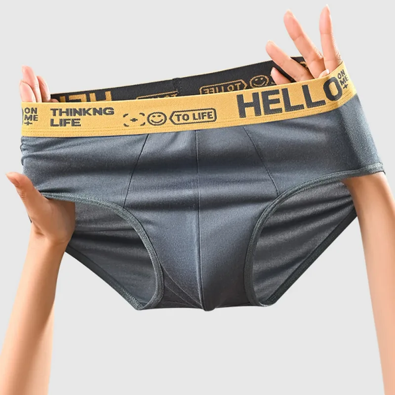 Random 2/5pcs/set Men's Briefs Sexy Men Underpant Four Season Fashionable Men Panties Plus Size L-5XL Sports Boxer Shorts — image 9