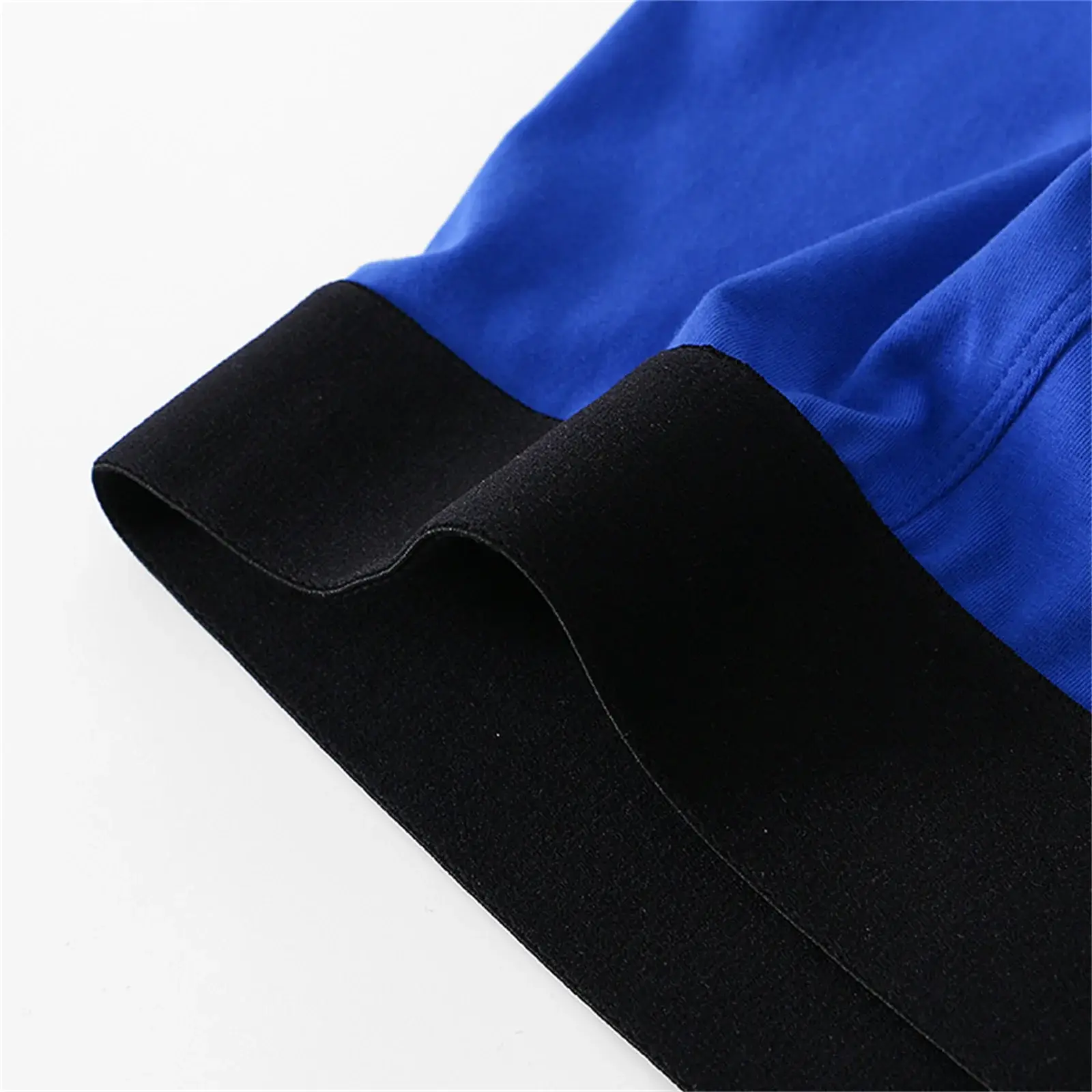 Men's Boxers Front Hole Pouch Underwear Silicone Cockring Sexy Boxershorts Wide Waistband Cotton Underpants Hollow Out Lingerie