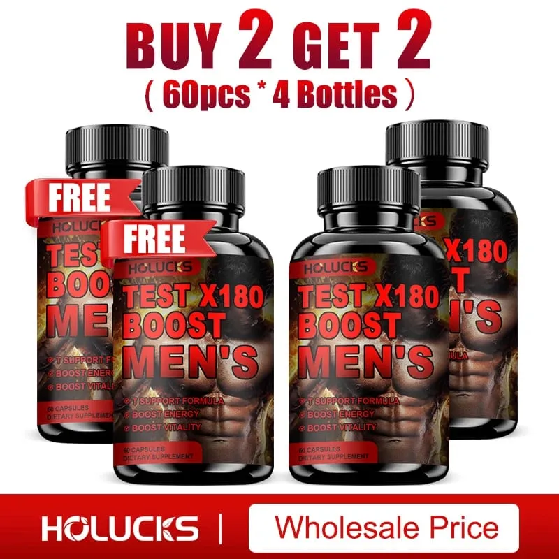 Test X180 Boost 9-in-1 T Support for Men with D-Aspartic Acid Fenugreek Tribulus Terrestris Boost Vitality & Performance — image 11