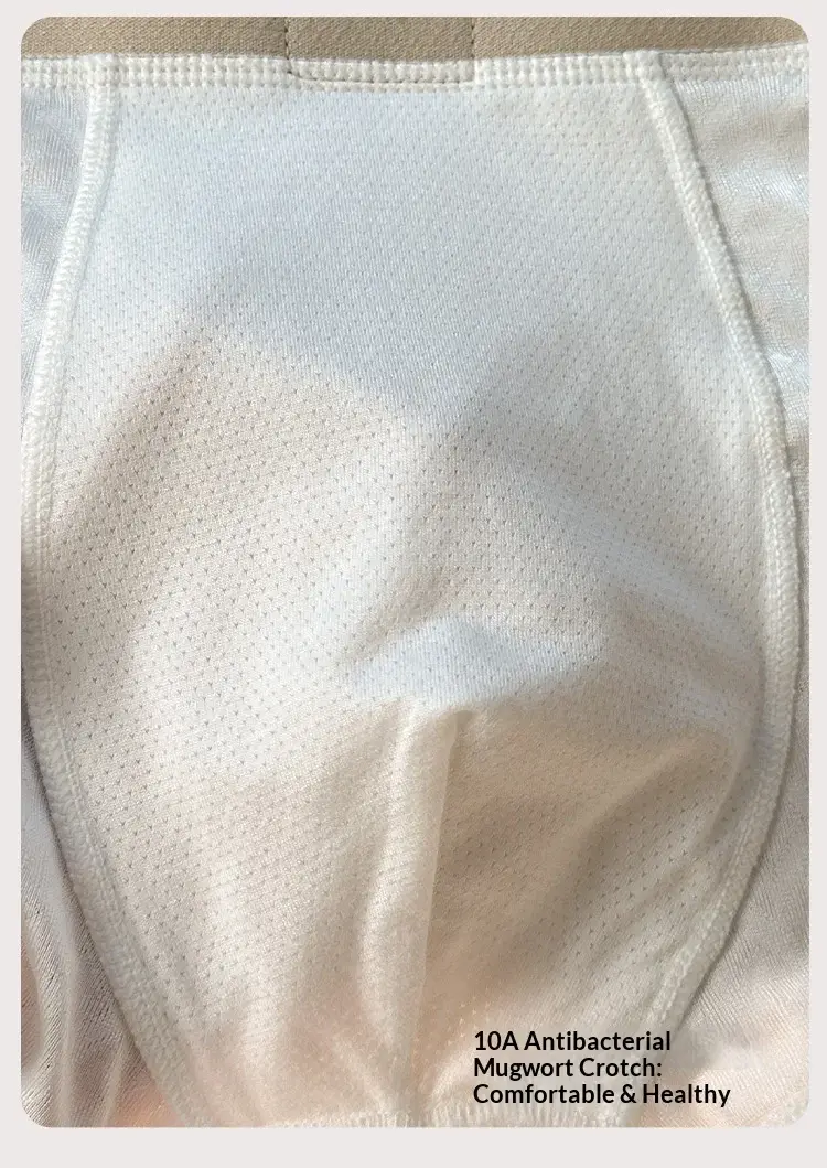 Men's Ice-Silk Jacquard Boxer Briefs: Cooling, Breathable, Mid-Rise, Boxer Shorts—comfortable and Simple Style for Young Men — image 7