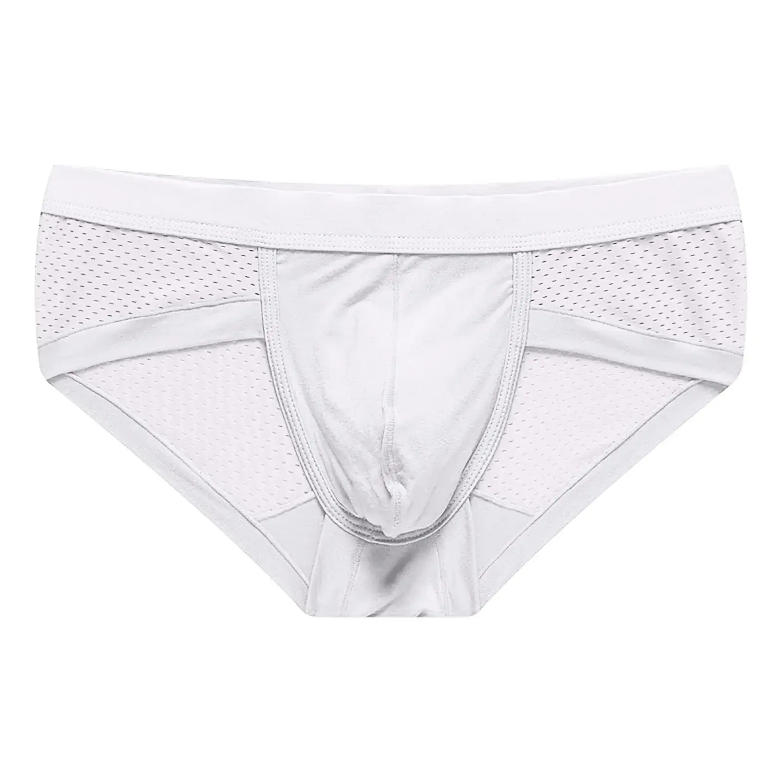 Roupa íntima masculina de algodão puro respirável para meninos soltos de tamanho grande cuecas esportivas de ângulo plano — image 6