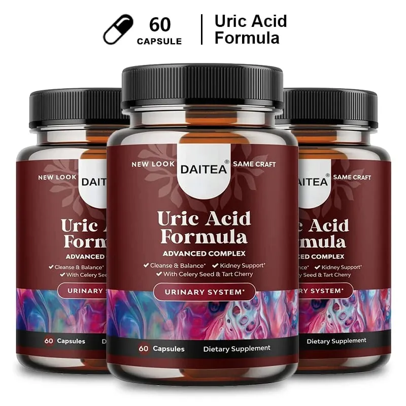 Uric Acid Formula - Kidney Cleanse Uric Acid Support Joint Supplement and Improves Immunity Supplement