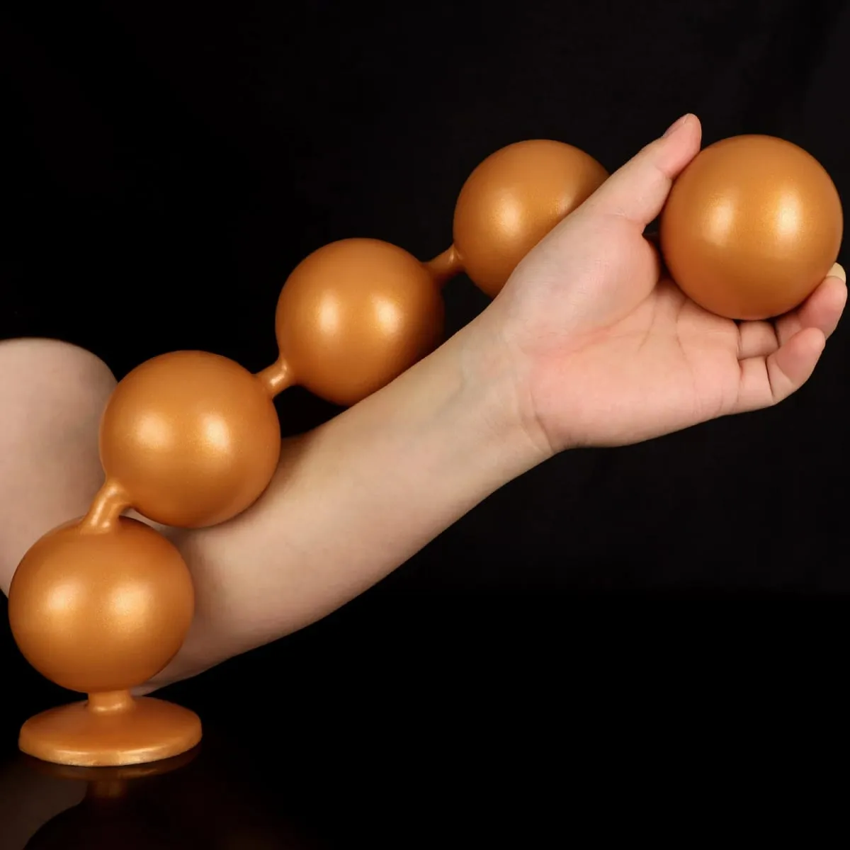 Super Mahabang Anal Beads Anal Plug Prostate Massage Malaking Butt Plug Vaginal Balls Anal Stimulation Pull Bead Dildo Deep Anal Sex Toys — image 3