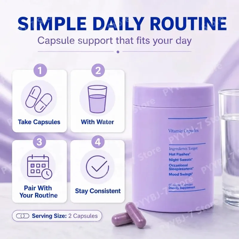 Női komplex vitaminok menopauza számára D3 B6-vitaminnal segít enyhíteni az éjszakai izzadást hangulati ingadozások Egészséges étrend-kiegészítő 60 db
