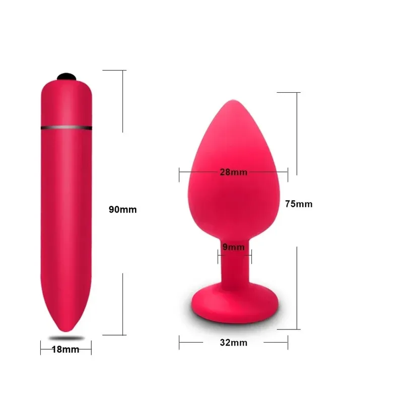 4pcs Soft Silicone Anal Plug Mini Erotic Butt Plug for Anal Toy Beginner Prostate Massager Sex Toy for Men Women Gay Couples — image 16