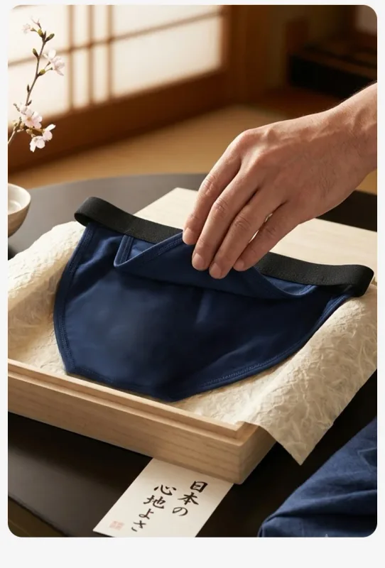 3PCS Men's Japanese Style Fundoshi Cotton Underwear, Breathable Comfort Sports Thong for Men, No Pouch, Sexy Loincloth Private — image 16