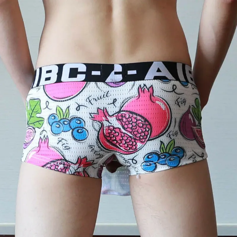 Boxershorts Kalsonger Underkläder Trosor Kläder Bomull+Spandex Öppen Helt nytt mode Snyggt utbud Lämplig — image 21