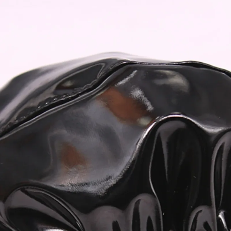 Latex Leather Thongs For Men Black Mens G-string Glossy Finish PU Polyester Spandex 15 PU 72 Polyester 13 Spandex — image 11