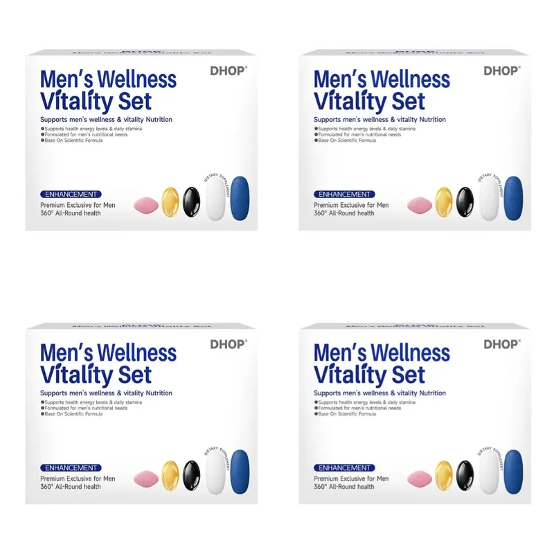 Men's Vitality Daily Supplement Pack Oyster Maca Cistanche Tablets Ashwagandha NMN DHA Capsules for Men's Energy Support — image 10