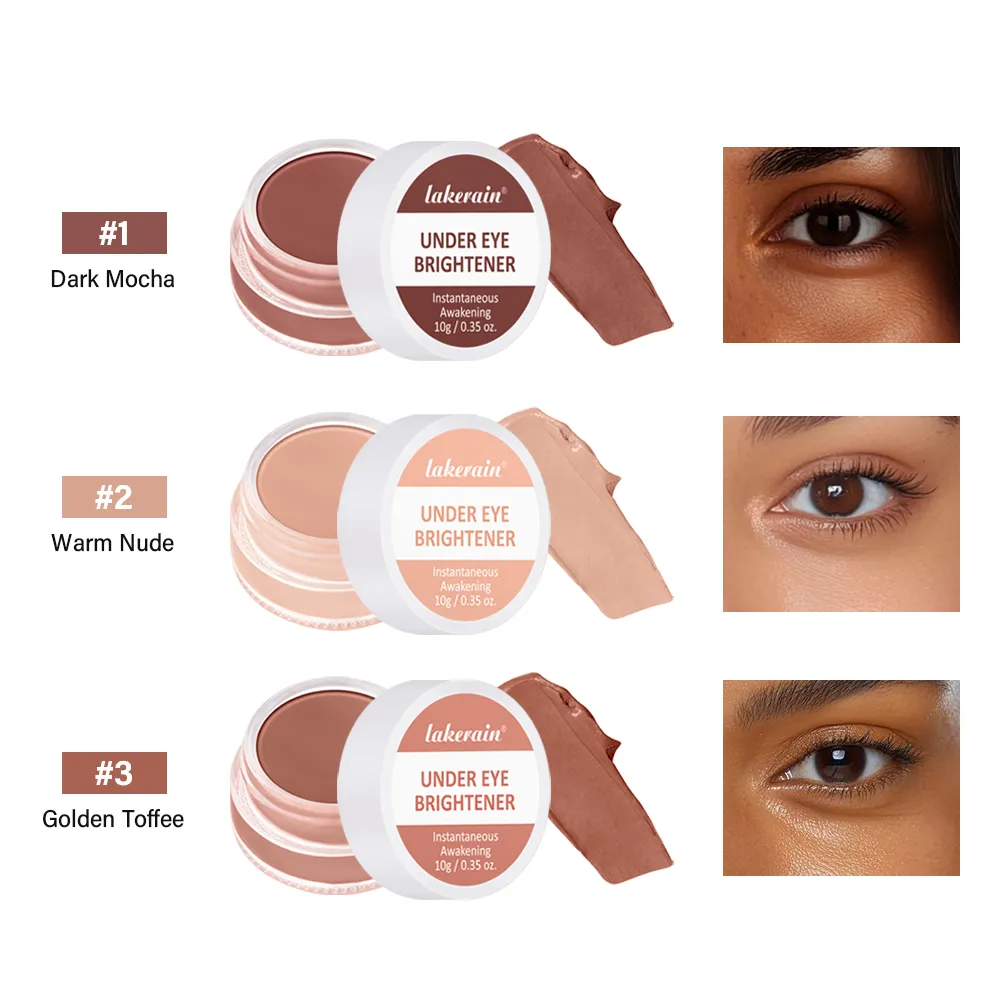 Skin Corrects Brightens Dark Under Eye Brightener Conceal & Brighten Circles Nourishes Nude Tan Colors Concealer Makeup — image 3
