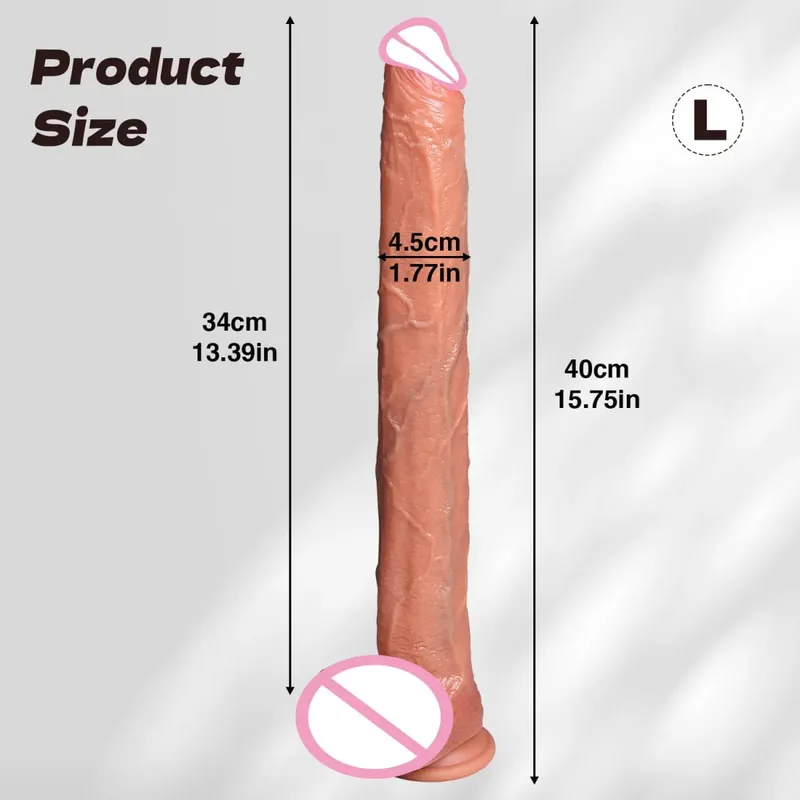 ealistic Long dildo Black Anal Plug with Suction Cup Long Penis Butt Plug Sex Toy for men Women Phallus Anal Dilator Stimulatio — image 8