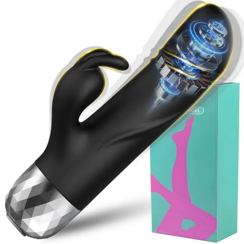 Powerful Rabbit Vibrator for Women Clit Stimulator G Spot Dildo Vibrating Vagina Massager Female Masturbation Sex Toys for Adult