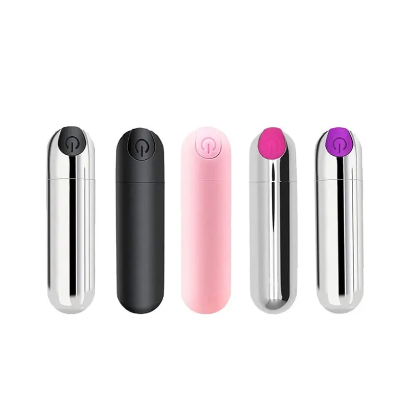 Mini Bullet Vibrátor nőknek Erős lökés, vibráló mellbimbó hüvely csiklóstimulátor, tolóműködő szexjátékok 18 év feletti pároknak — image 1