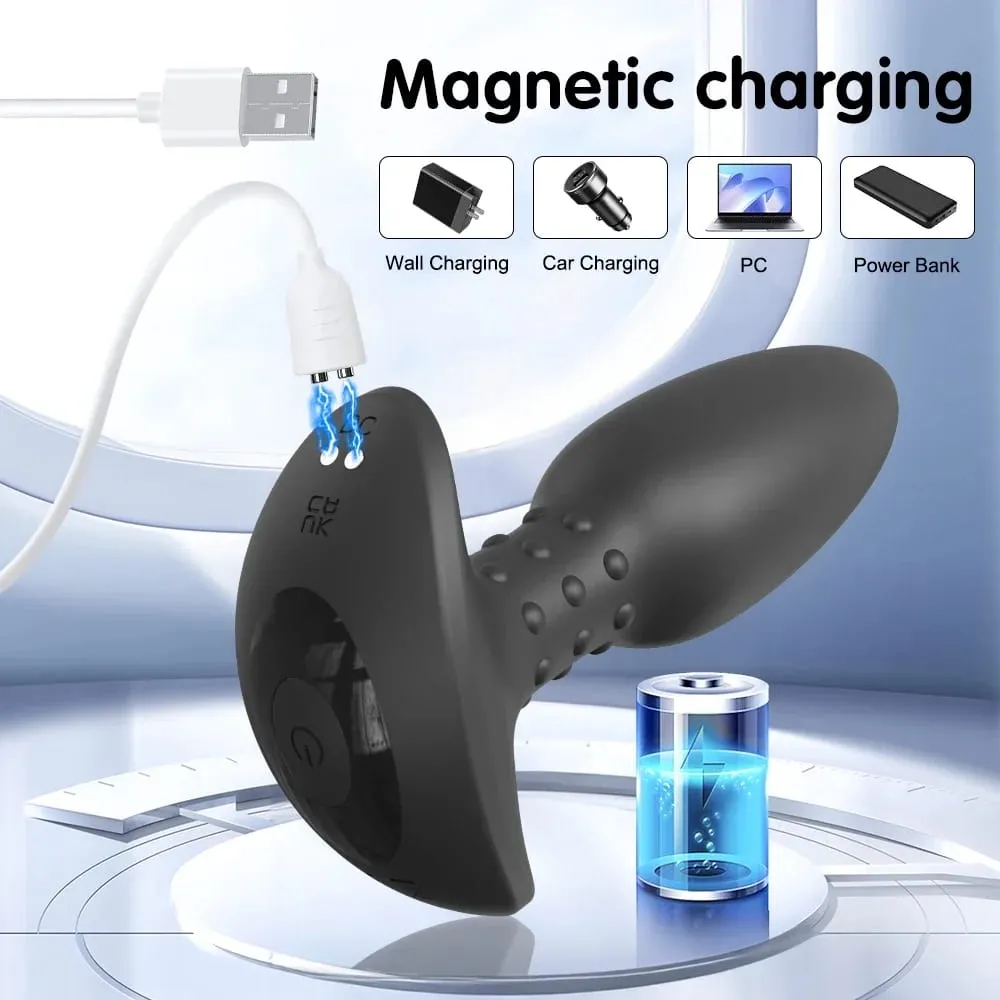 APP Control Rotation Butt Plug Anal Vibrator για άνδρες Γυναίκες 360° Wiggle Prostate Massager Πρωκτικό βύσμα για Gay Sex Toy για άνδρες — image 5