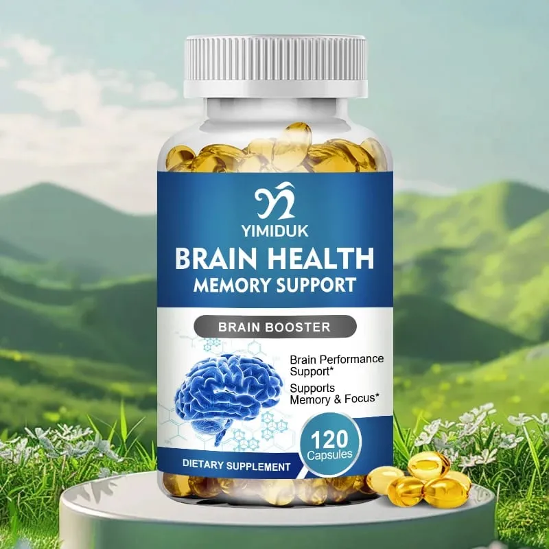 Pure Brain Health Supplement with Phosphatidylserine for Concentration Memory Clarity & Focus Boosts Learning & Sharp Mind — image 3
