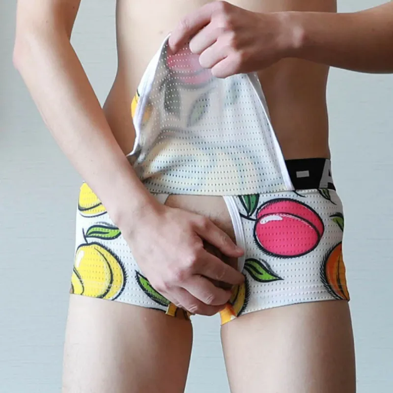 Boxershorts Kalsonger Underkläder Trosor Kläder Bomull+Spandex Öppen Helt nytt mode Snyggt utbud Lämplig — image 13
