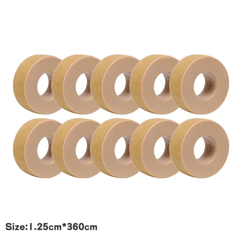 5/10Rolls Silicone Gel Tape for Lash Extensions Non-Woven Breathable Sensitive‑Skin Under‑Eye Patch Lash Tape Makeup Tool Supply — image 15