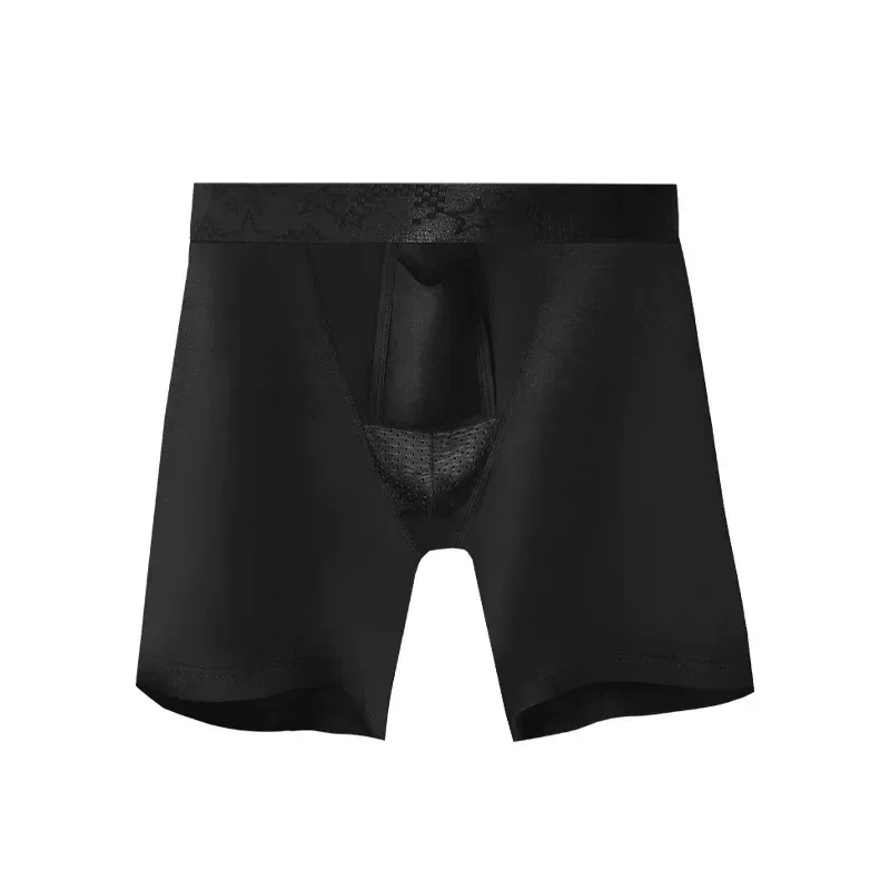 Bullet separata anti-wear bentrosor för män Boxershorts för män Andas kalsonger pojkar sportväska fäste långa shorts