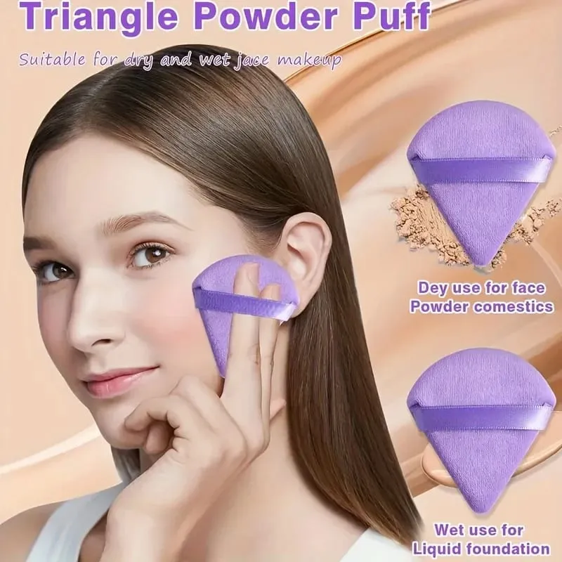 Ensemble d'éponges de maquillage portables, 12 pièces, bouffantes cosmétiques pour fond de teint, correcteur de visage, mélange d'éponges de beauté, puissance de crème liquide