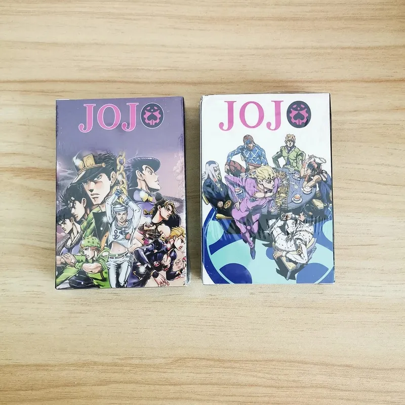 Cosplay Társasjáték Kártyák Joseph Joestar Kujo Jotaro Josuke Keményfedeles pókerjáték ajándék dobozzal — image 2