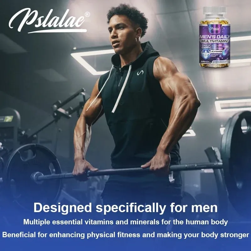 Men's Multivitamin Supplement-Daily Multivitamins and Nutrients To Support A Healthy Active Lifestyle Energy Heart Brain Health — image 3