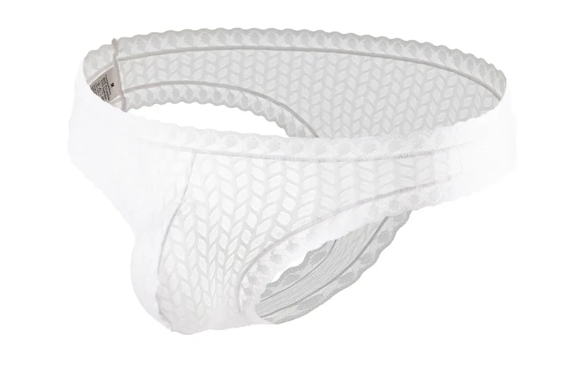 Cuecas de renda masculina trigo orelha guarnição sexy alta elástica macia respirável secagem rápida conforto elegante roupa interior diária boate wear