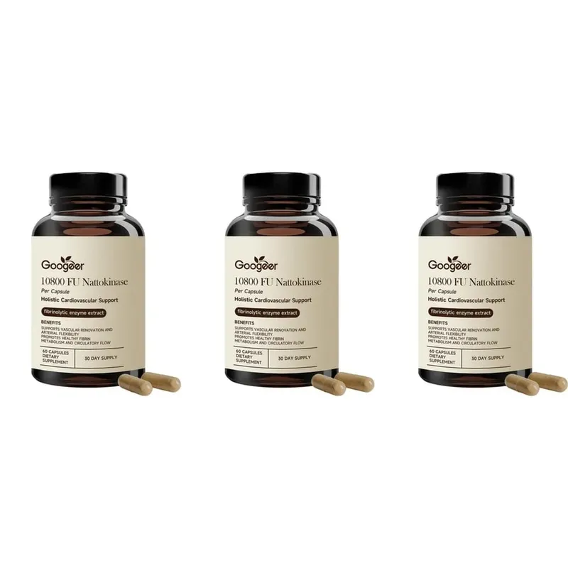 Googeer Advanced Enzyme CoQ10 Formula kapszula Clean Vegán Non GMO Napi Wellness Támogatás Kiegészítő 60 Kapszula Egyszerű használat — image 8