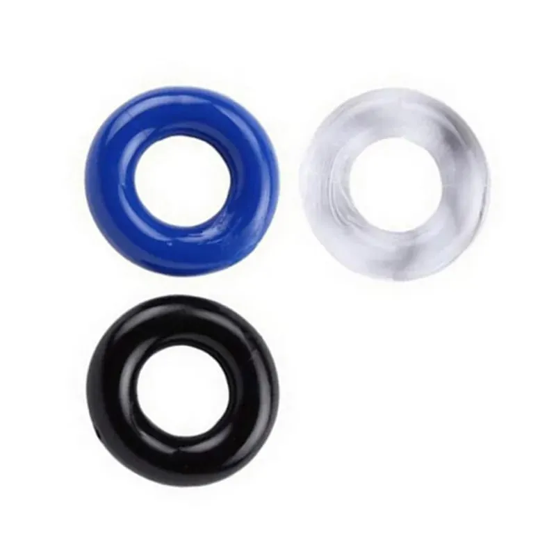 Male Penis Sleeve Dual Cock Rings Delay Ejaculation Nozzle Penis Rings Enlargement Reusable Cockring Sex Toys for Men Adults — image 20