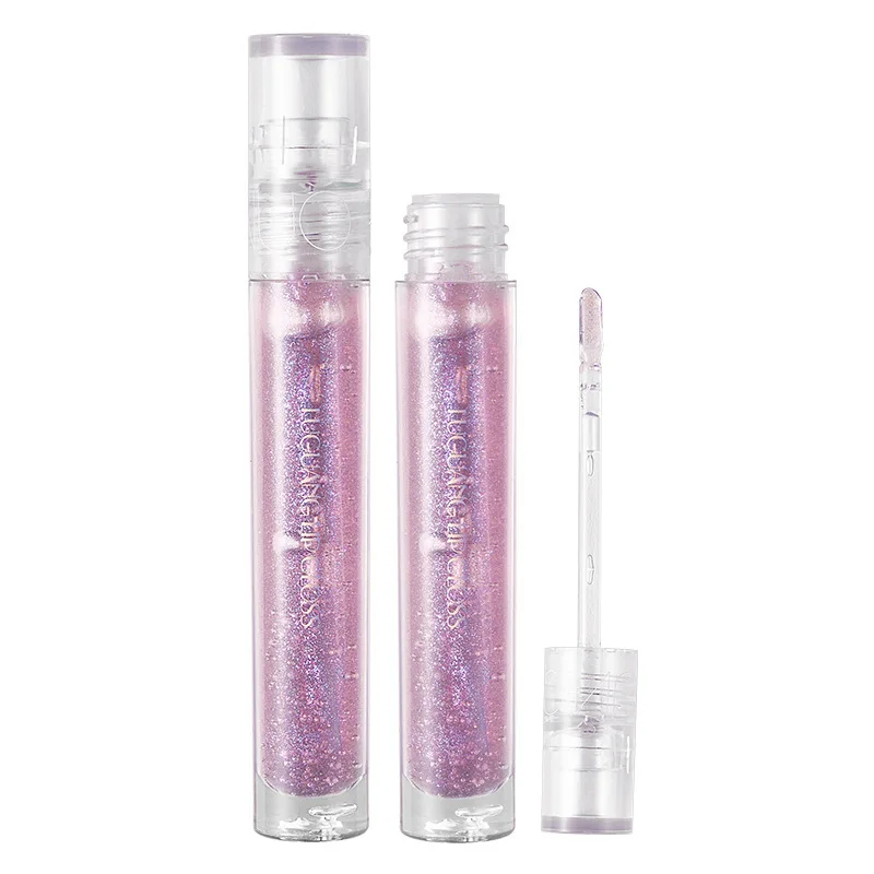 Galaxy Mirror Lip Gloss Glitter Lipgloss Διάφανο Lip Oil μακράς διαρκείας ενυδατικό κραγιόν Lipgloss Lips Cosmetics Makeup — image 7