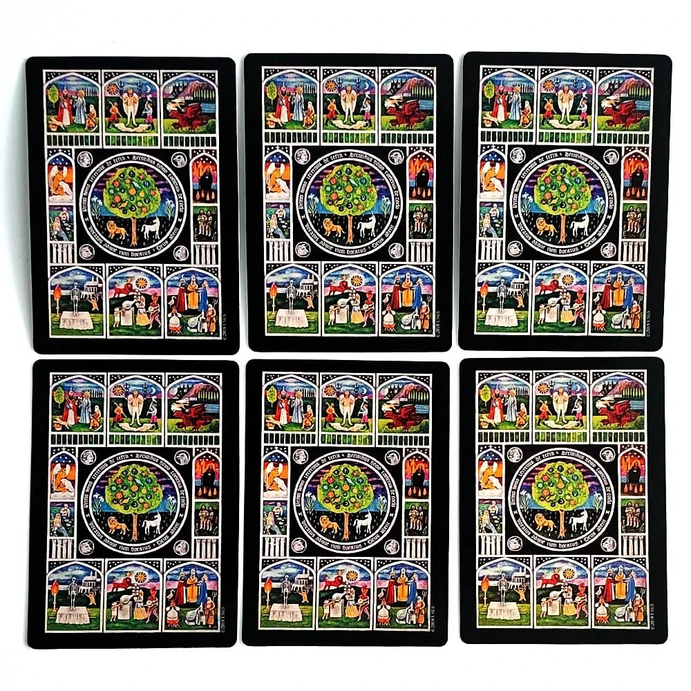 The Jungian Tarot Deck in Rigid Box 78 Double-embossed Cards for Active Imagination Jung Archetypes Psychology