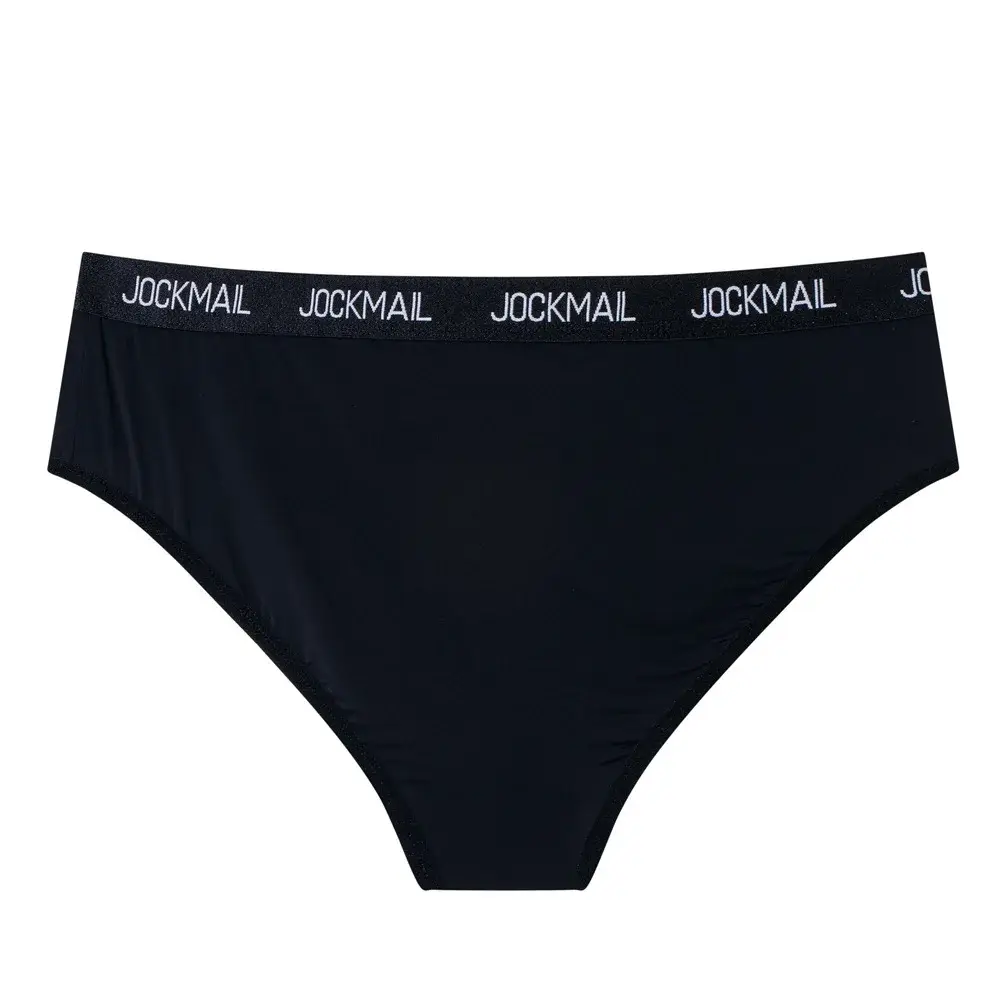 Jockmail Mens Underwear Low Waist Sexy Letter Sports Breathable Summer Ice Silk Briefs Malaking Bag Nylon Solid na Kulay na Panti ng Lalaki — image 36
