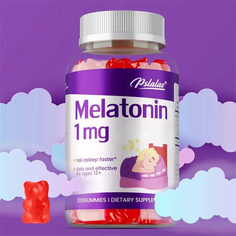 Melatonin Gummies 1mg - Children's Sleep Aids Relieves Stress Improves Insomnia Improves Sleep Quality and Deeper Sleep — image 2