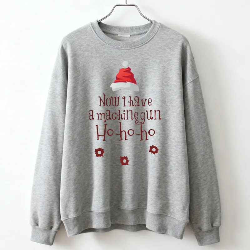 Nu har jag ett maskingevär Die Hard Mclane Naktomi Plaza Unisex Jumper Sweater Herr Dam Nyhet i Tröjor & Sweatshirts Pullover — image 5