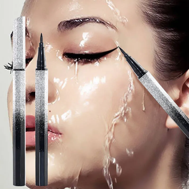 Εξαιρετικά λεπτό αδιάβροχο υγρό eyeliner Κορεατικό μακιγιάζ για γυναίκες Quick Dry Smooth Liner ματιών Long Last Lower Eyelash Pen Cosmetics — image 2