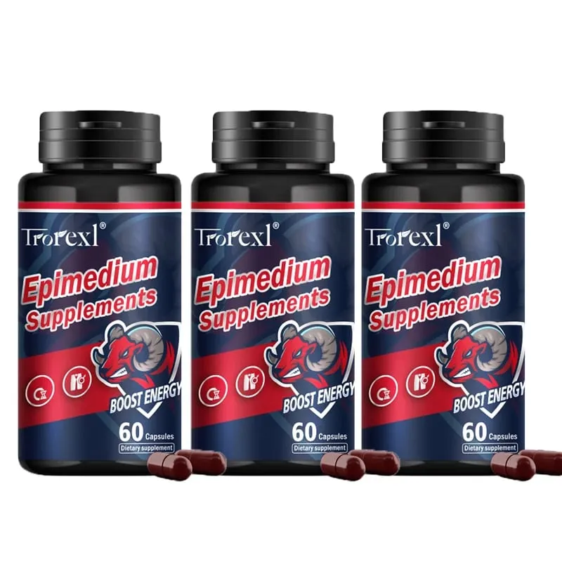 Men Tumescence Endurance and Energy Power Συμπλήρωμα Eleuthero Root Wolfberry Epimedium — image 5