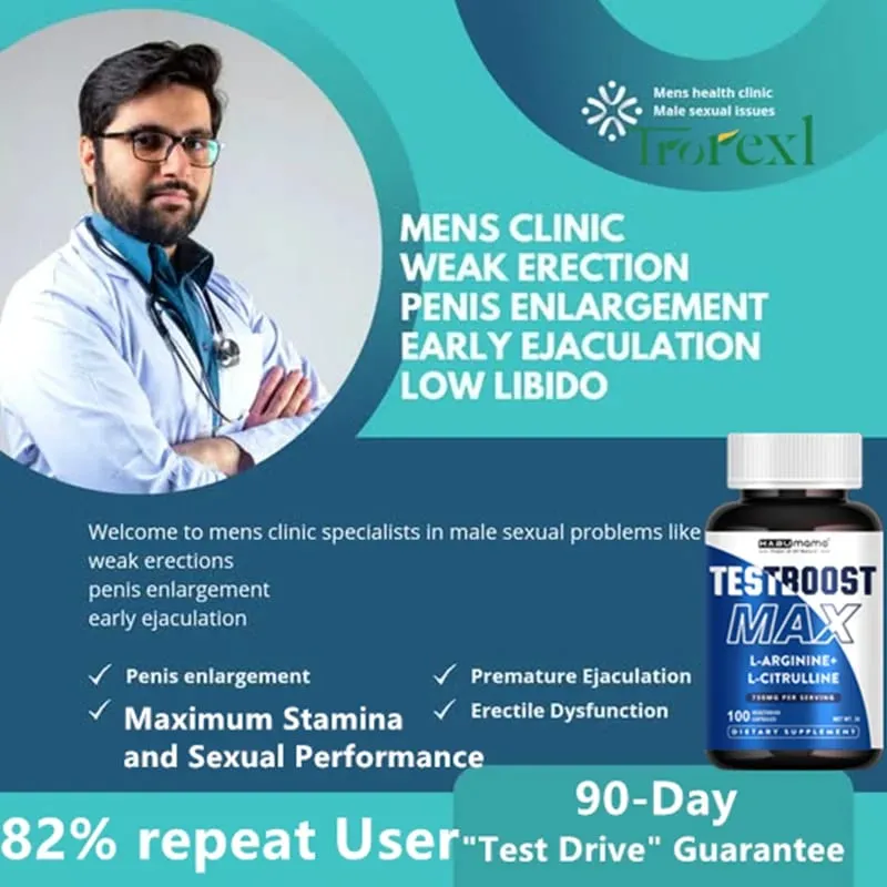100 Caps Support Men Healthy Natural Best Férfiak Javító Tartós Erős Kiegészítő Tabletta Férfiak Színészi teljesítmény — image 3