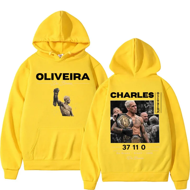 Do Bronx Brazil Charles Oliveira Graphic Sweatshirts Men Women Fashion Harajuku High Street Hoodies Cozy Fleece Oversized Hoodie — image 12