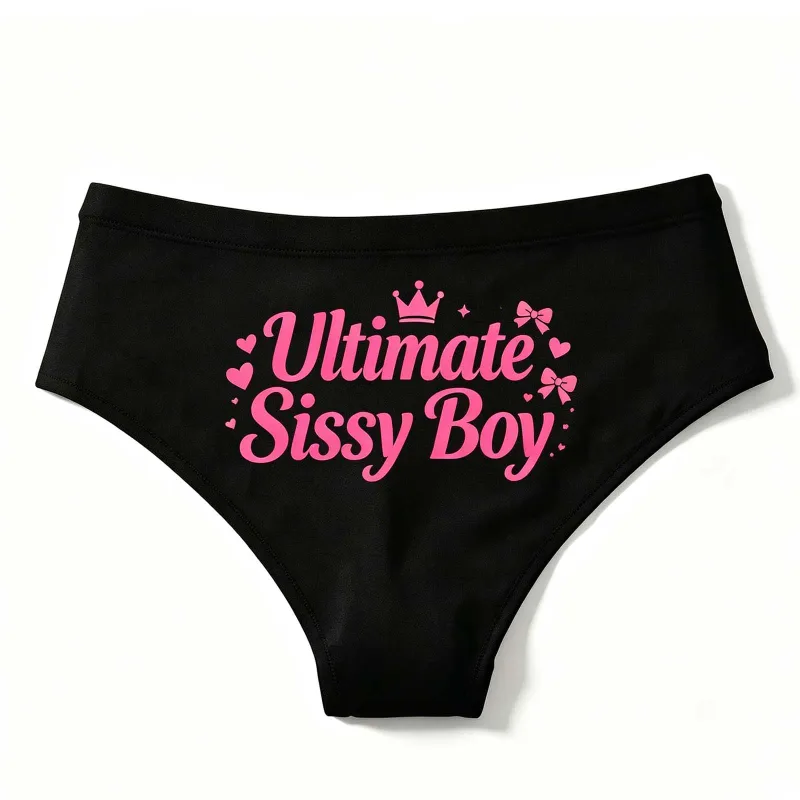 Femboy Sissy Queen Of Spades Cuckold Gay BBC Cotton Underwear Lingeries For Women Girl Briefs Female Underwear Ladies Underpants