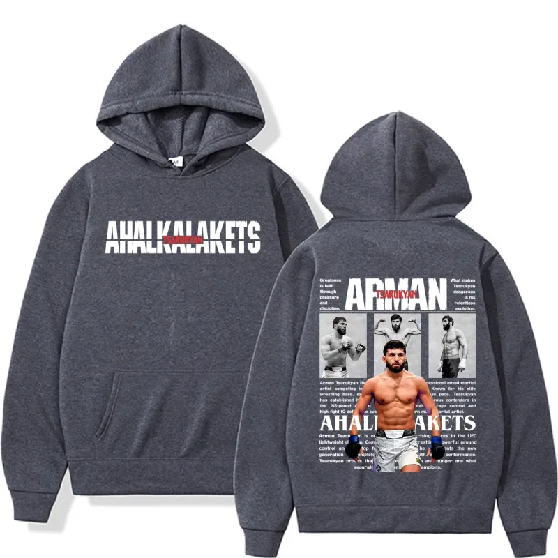 Limited Arman Tsarukyan Violence Aesthetic Sweatshirt Men Women Fashion Classic Gothic Hoodies Casual Cozy Long Sleeve Pullovers — image 4