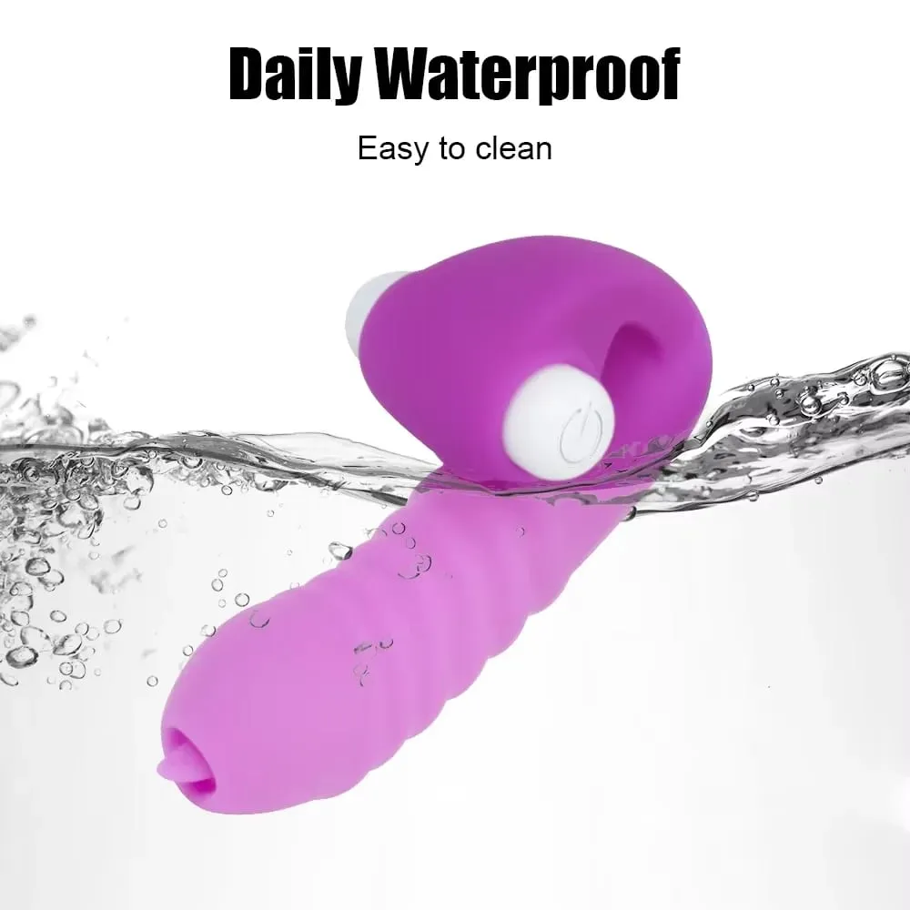 Finger Sleeve Vibrátor Női Maszturbátor Klitorisz Nyelvnyalásra serkentő Hüvelymasszírozó Erotikus szexjátékok Női Termékek — image 4