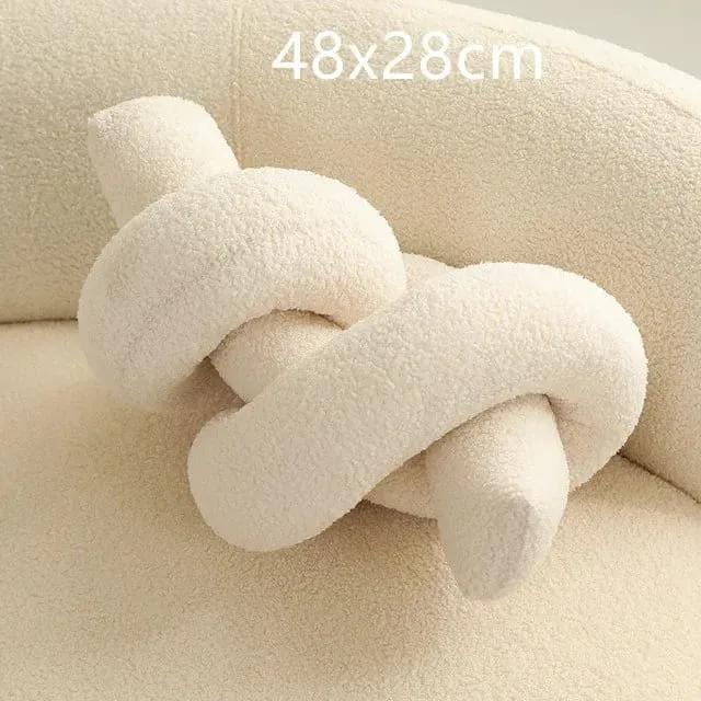 Coussin boule nordique de couleur unie, fleur en peluche, oreiller pour canapé, taille, bureau, jouet pour enfant, cadeaux, décoration de la maison, nouvelle collection — image 25