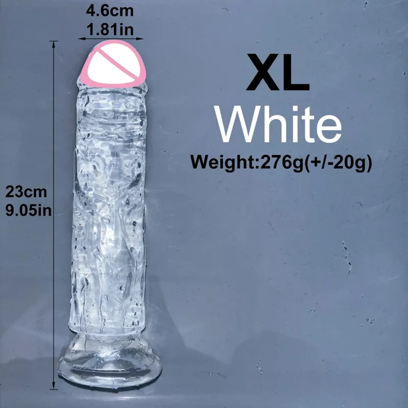 Olcsó 5 színű kis átlátszó vibrátor tapadókorong Jelly Dick női erotikus anális szex játékok Puha klitori hüvelyi maszturbátorok pénisz — image 11