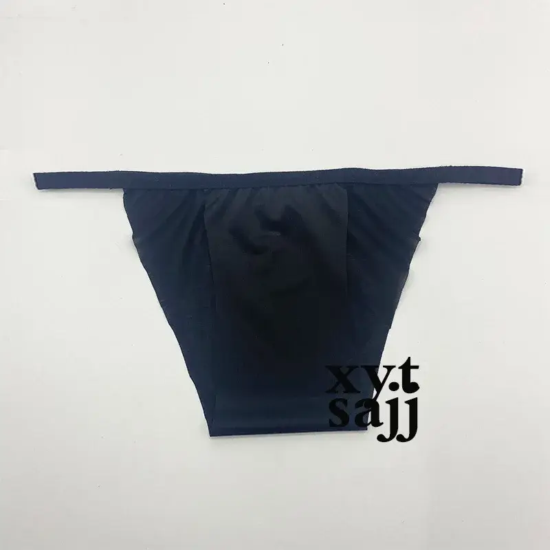 Lågfärgade unisex triangelunderkläder Formgjutning i ett stycke Enfärgad Ej elastisk design Icke-Bindande Komfort Sexiga Brief Trosor — image 11