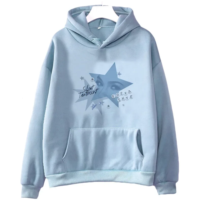 Freya Skye 2000s fashion hooded sweatshirt - Women's loose fit - Men's version. Cutecore. Suitable for both men and women. — image 21