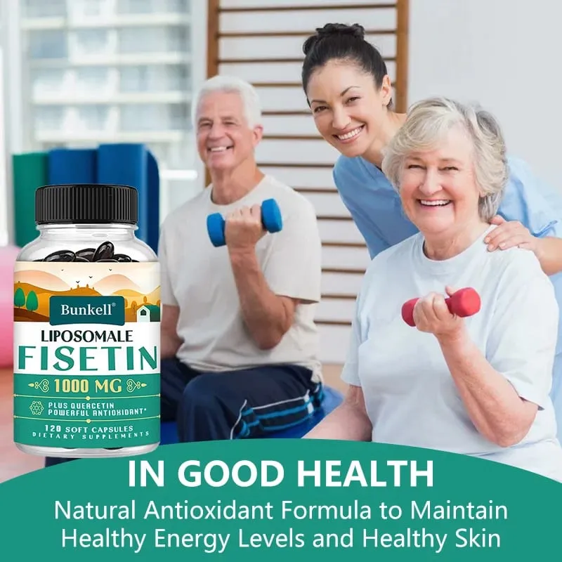 Liposomal Fisetin with Quercetin - High Potency 1000 Mg Combination Antioxidant Supplement for Optimal Health — image 5