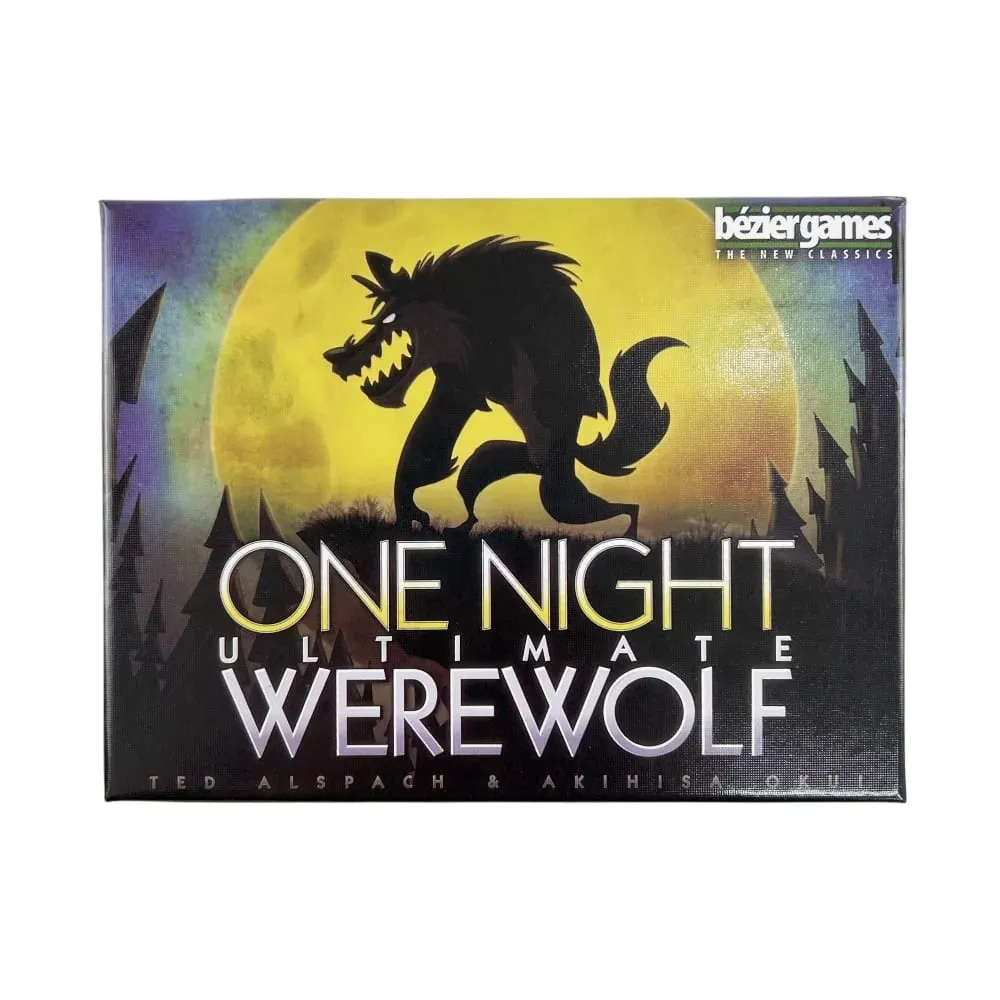 Παιχνίδια Bezier | One Night Ultimate Werewolf | Επιτραπέζιο παιχνίδι | Ηλικίες 14+ | 3-10 Παίκτες | Χρόνος παιχνιδιού 10 λεπτά