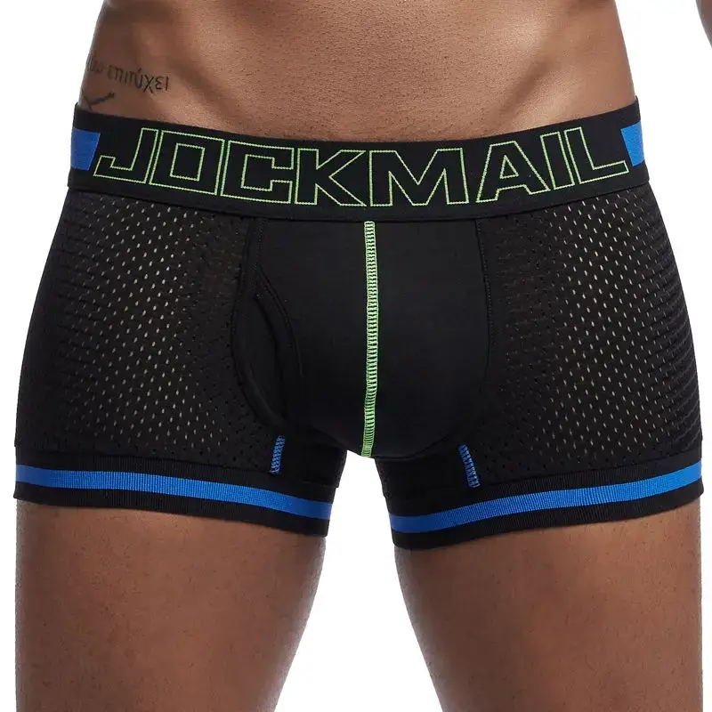 Man Underpants Boxershorts Mesh Nylon Men Boxers Male Breathable Underwear Men’s Panties Boxer Quick Dry Sports Fitness