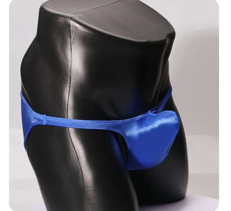 Japanese Men's Underwear Low Rise Tight-Fitting High Waisted Baggy Triangle Briefs Narrow Edges Small Triangles For Adults — image 6