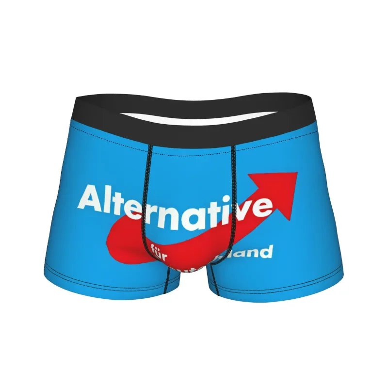 Альтернатива Afd Германия Шорты Трусы Нижнее белье Высокое качество Мужские новые боксеры с принтом Трусики больших размеров
